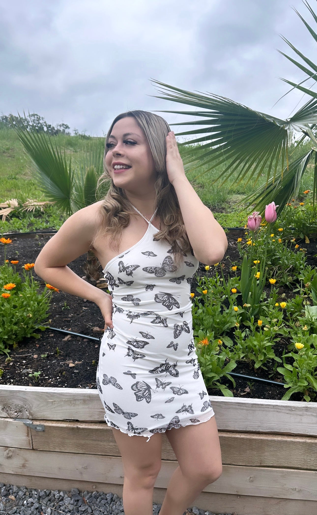 Butterfly Mini Dress