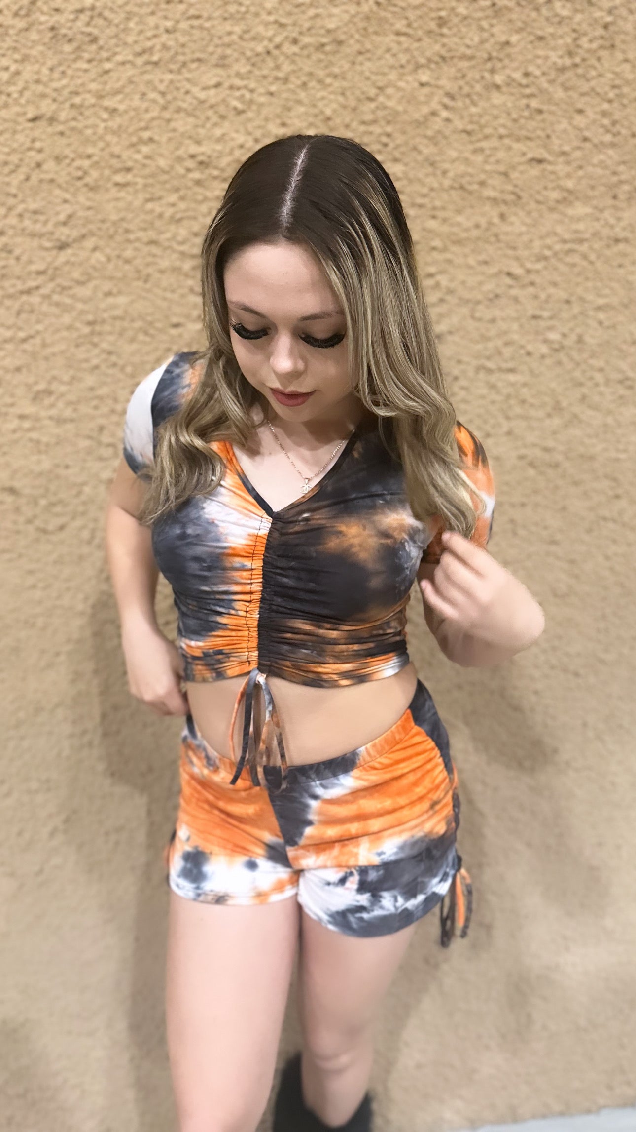Tie-Dye Two-Piece Set