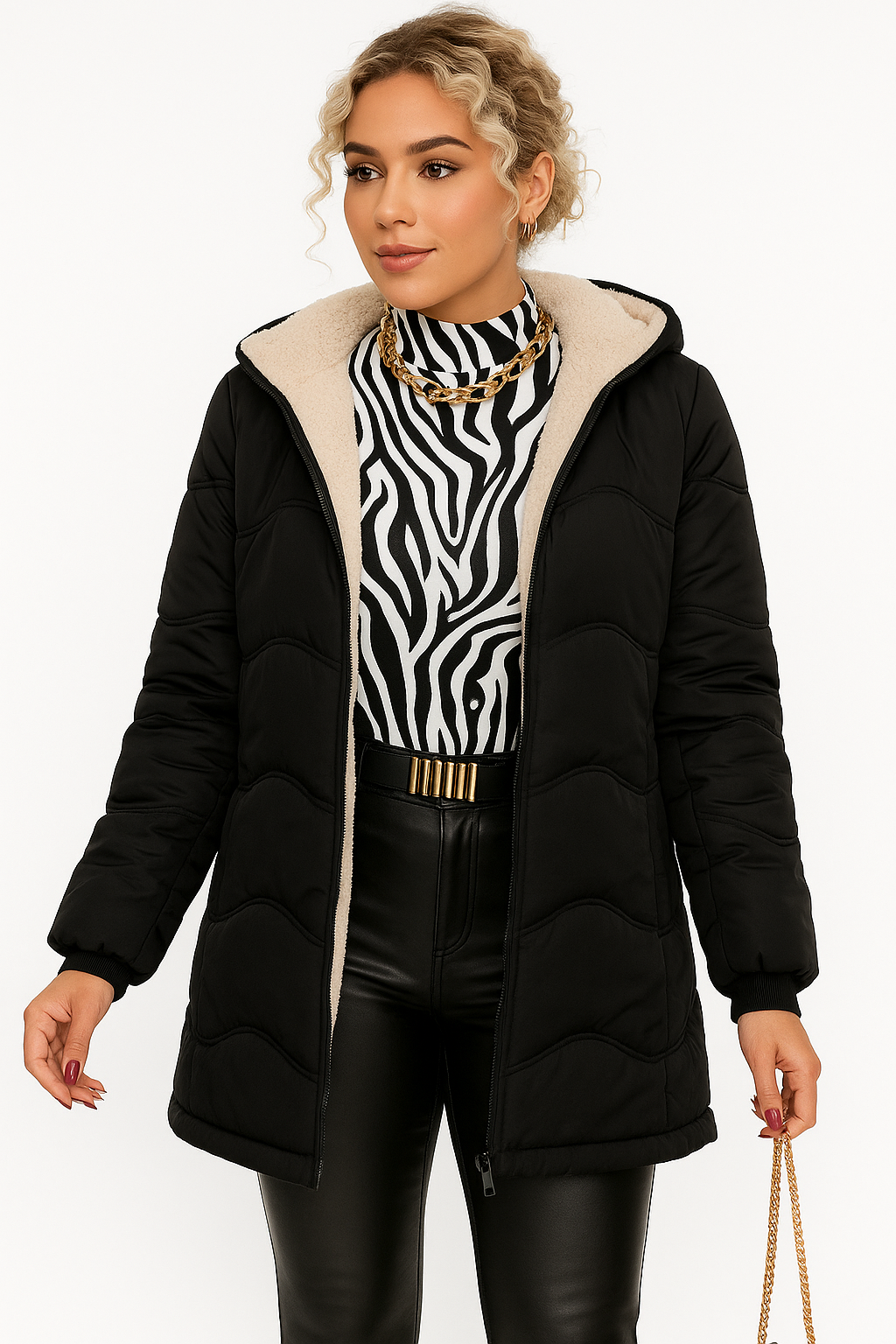 Cozy Girl Winter Puffer