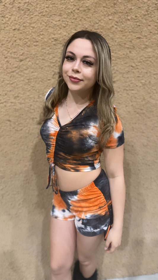 Tie-Dye Two-Piece Set