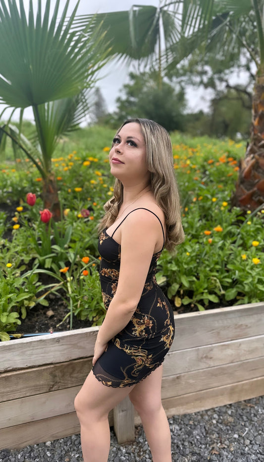 Sweet As Pie Mini Dress